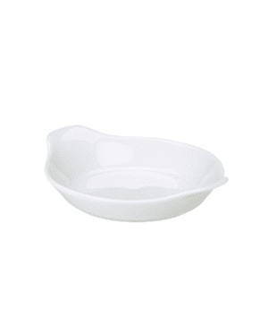 RGW Round Eared Dish 21cm/8.25" - 77cl/27oz White - Case Qty 6