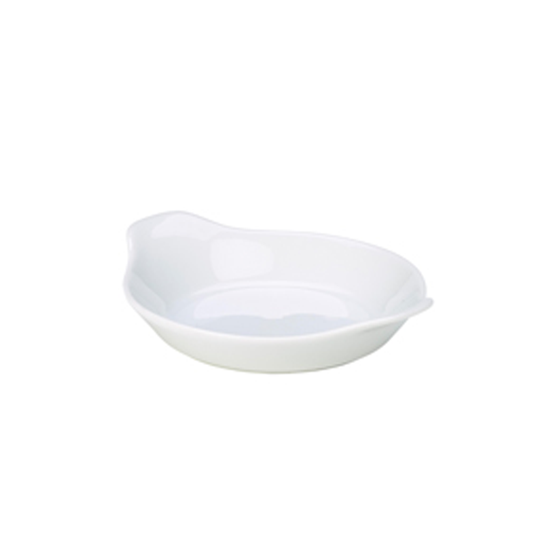 RGW Round Eared Dish 21cm/8.25" - 77cl/27oz White - Case Qty 6