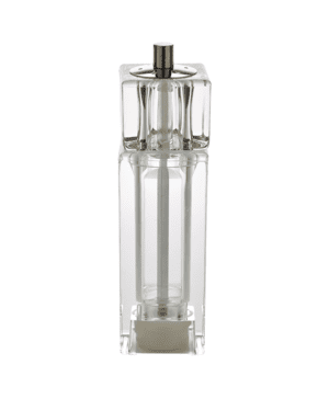 Square Combo Pepper Grinder/Salt Shaker Acrylic - Case Qty 1