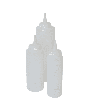 Squeeze Bottle Clear 12oz / 35cl - Case Qty 1
