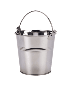 St/Steel Serving Bucket 10cm (d) - Case Qty 1