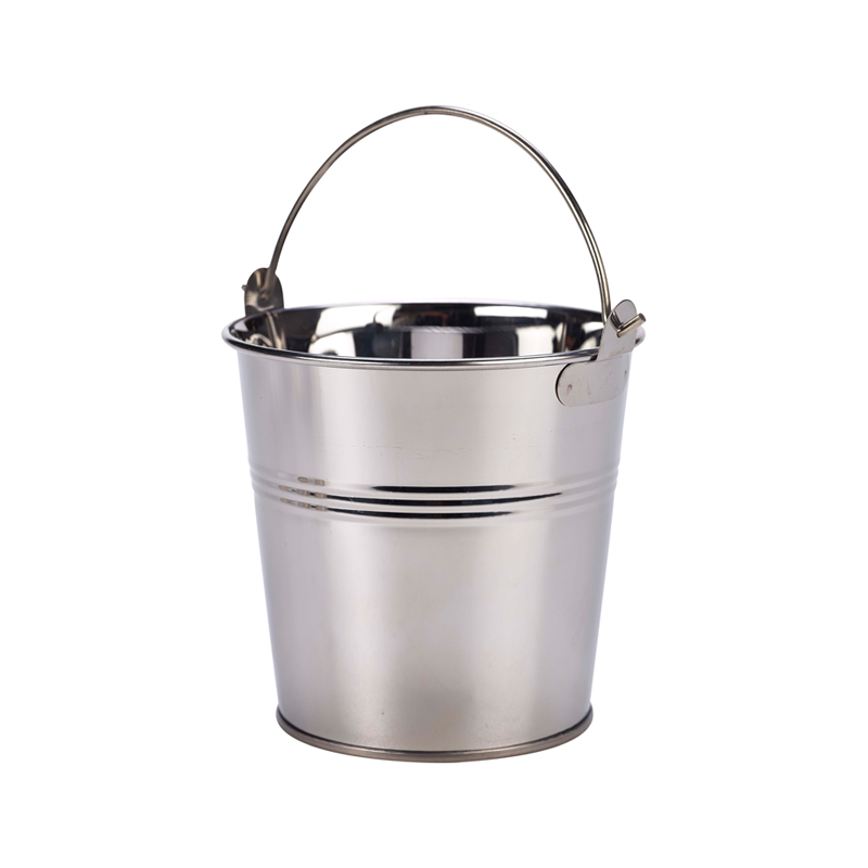 St/Steel Serving Bucket 10cm (d) - Case Qty 1