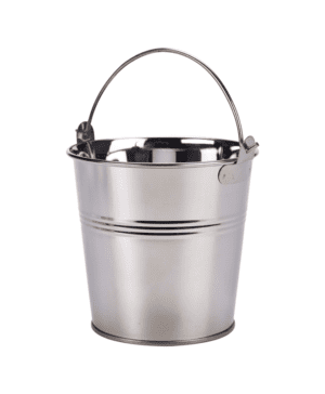 St/Steel Serving Bucket 12cm (d) - Case Qty 1