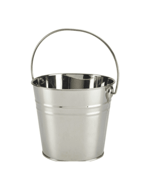 St/Steel Serving Bucket 16cm (d) - Case Qty 1