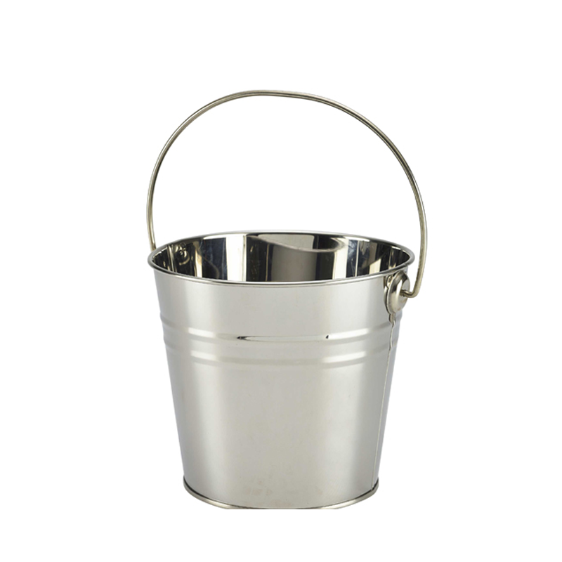 St/Steel Serving Bucket 16cm (d) - Case Qty 1