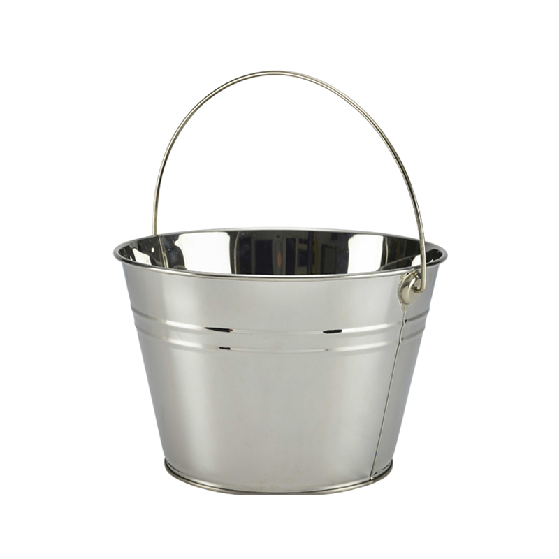 St/Steel Serving Bucket 25cm (d) - Case Qty 1