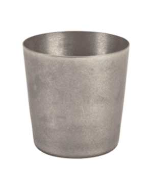 Vintage St/Steel Serving Cup 8.5 x 8.5cm - Case Qty 1