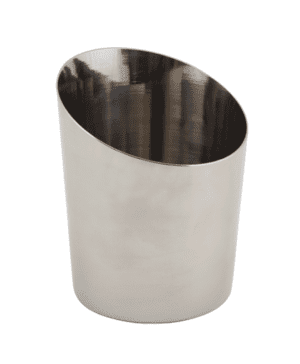 St/Steel Angled Cone 11.6 x 9.5cm (d) - Case Qty 1