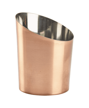 Copper Plated Angled Cone 11.6 x 9.5cm (d) - Case Qty 1
