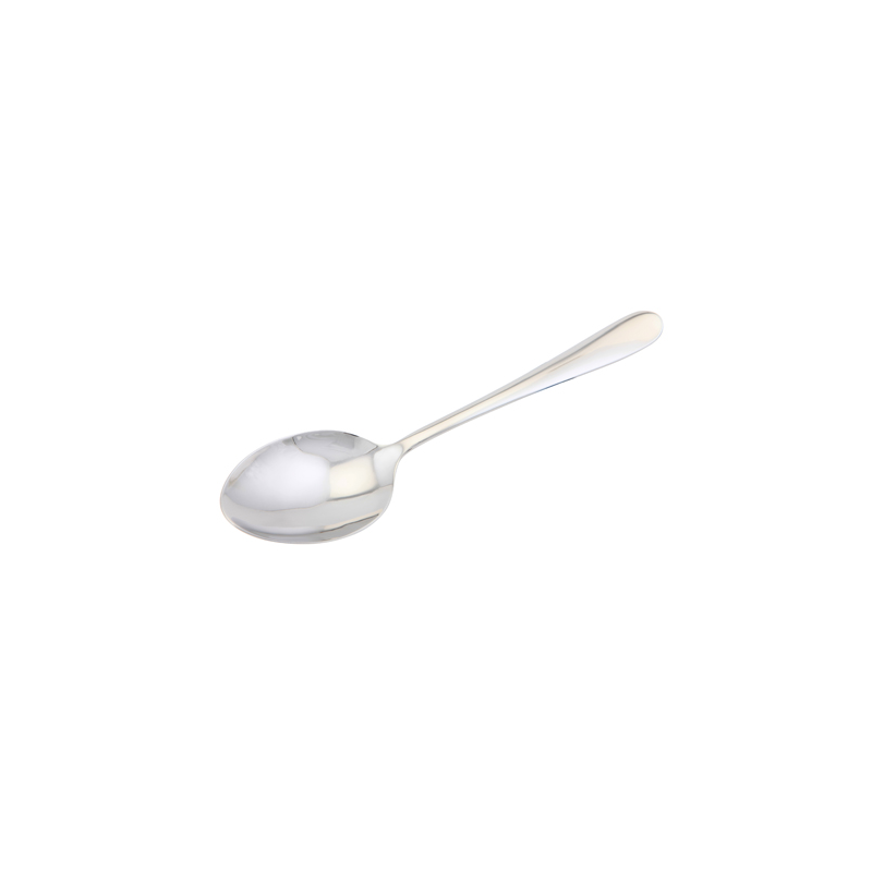 Genware Large St/Steel Serving Spoon 23.4cm - Case Qty 1