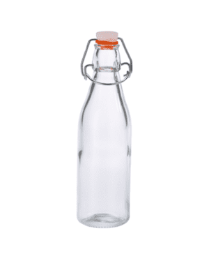Genware Glass Swing Bottle 25cl / 9oz - Case Qty 6