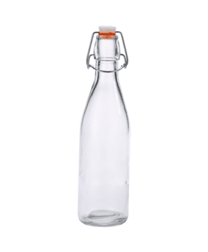 Genware Glass Swing Bottle 0.5L / 17.5oz - Case Qty 6