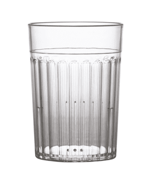 Genware Plastic Clear SAN Tumbler 8oz / 22.7cl - Case Qty 1