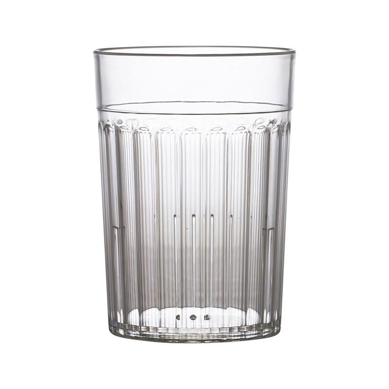 Genware Plastic Clear SAN Tumbler 10oz / 28.4cl - Case Qty 1