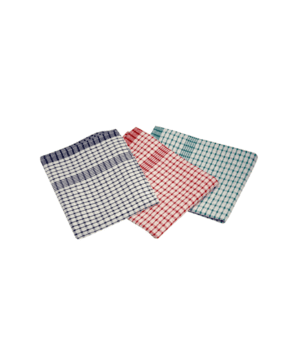 Cotton Check Ttowel 46 x 69cm (10Pcs) Mix Colours - Case Qty 1