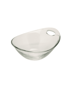 Handled Glass Bowl 14cm (d) - Case Qty 6