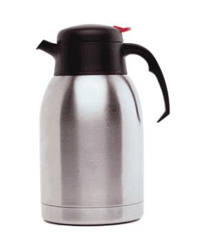 St/Steel Vacuum Push Button Jug 1.5lt / 53oz - Case Qty 1