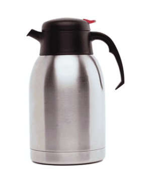 St/Steel Vacuum Push Button Jug 2lt / 70oz - Case Qty 1