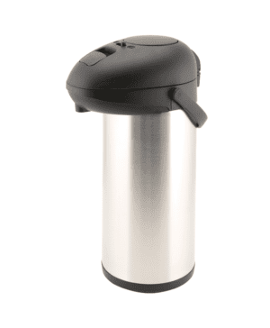 St/Steel Vacuum Pump Pot 5lt / 176oz - Case Qty 1