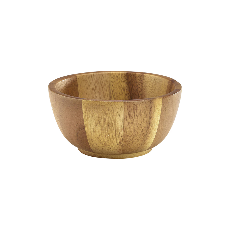 Acacia Wood Bowl 15(d) x 7cm(h) - Case Qty 1