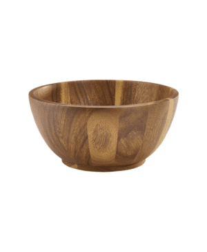 Acacia Wood Bowl 25(d) x 12cm(h) - Case Qty 1