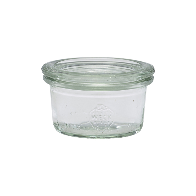 WECK Mini Jar 5cl / 1.75oz 6cm ((d)) - Case Qty 24