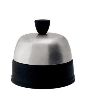 Salam Matte Black Sugar Bowl c/w StSteel Cover