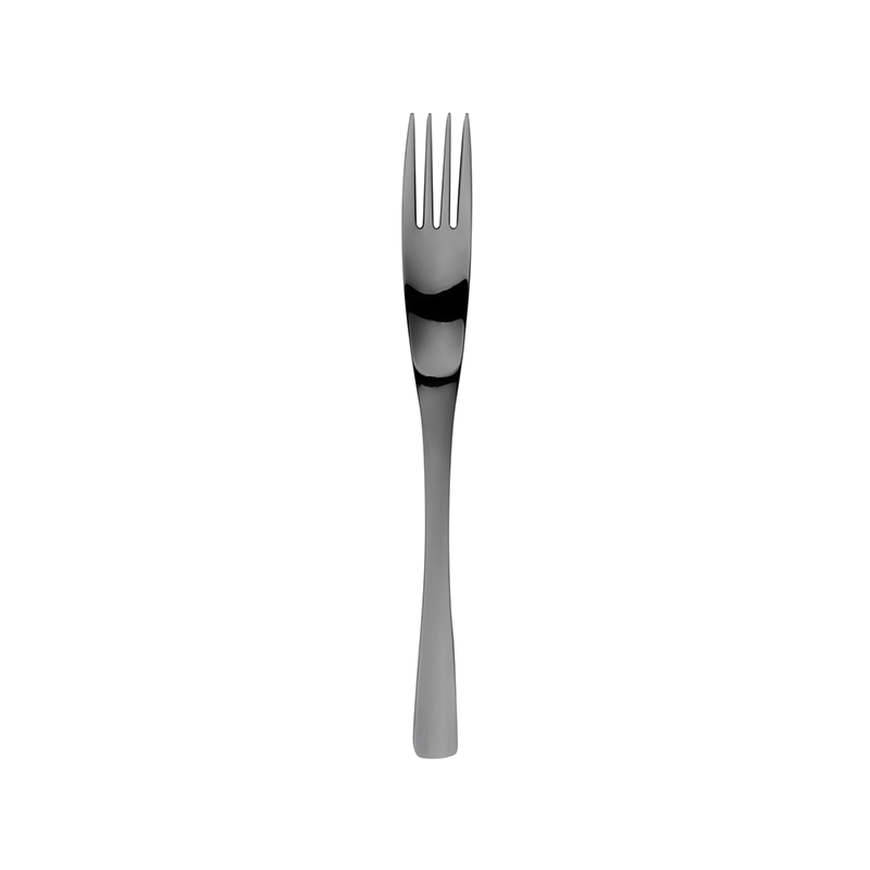 XY Black Miroir Table Fork - Case Qty 12