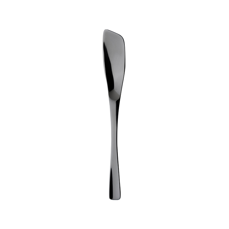 XY Black Miroir Gourmet spatula - Case Qty 12