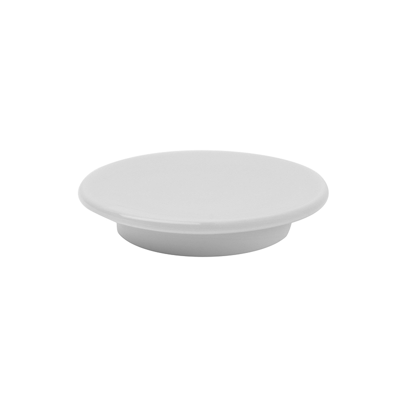Gourmet White Porcelain Lid for Glass Dome Cloche 5.2cm 2.1" - Case Qty 6