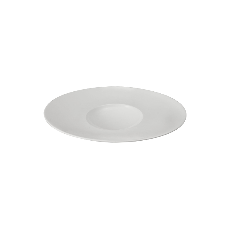 Gourmet Shallow Bowl with Wide Oval Rim 30 x 26cm - Case Qty 3