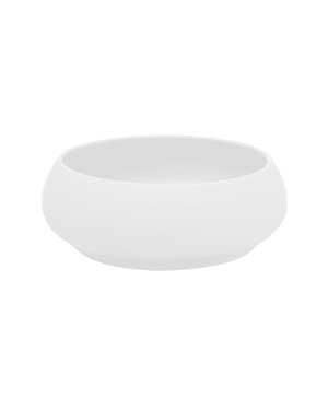 Gourmet White Casserole Body Gloss Finish 14cm 50cl - Case Qty 6