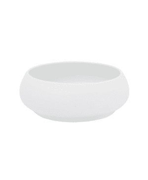 Gourmet White Casserole Body Satin Finish 14cm 50cl - Case Qty 6