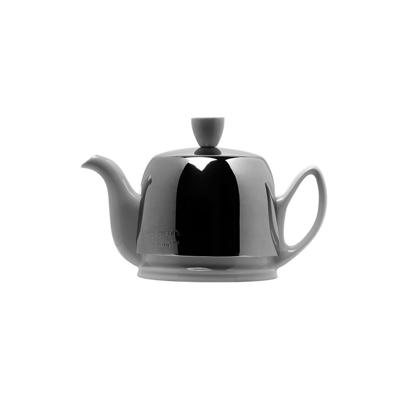 Salam White Teapot 2 Cups c/w StSteel Cover
