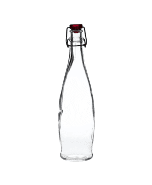 Indro Water Bottle Red Cap 1lt 35.25oz CASE QTY 6