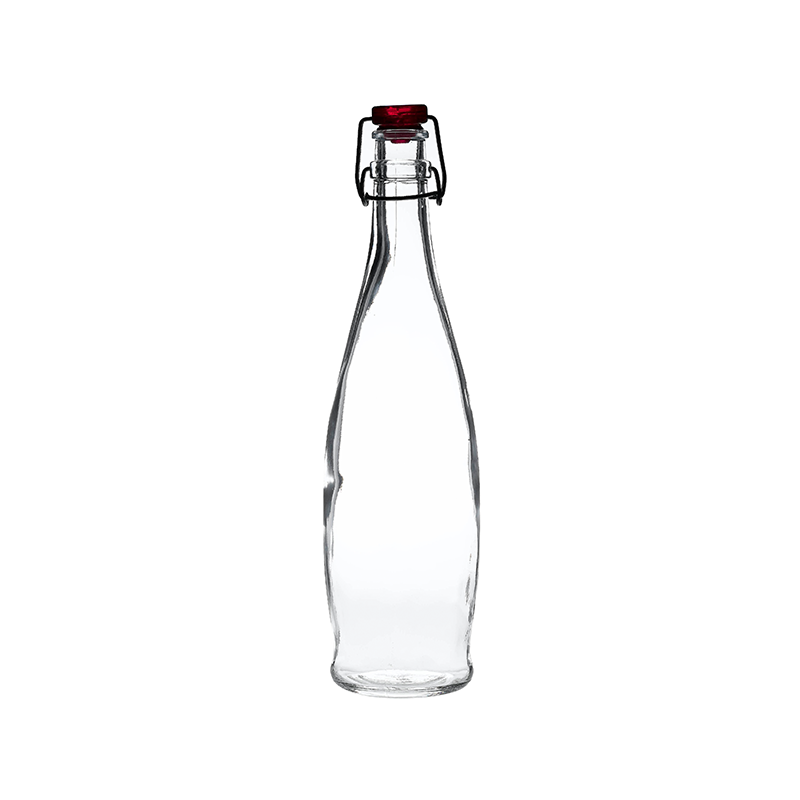 Indro Water Bottle Red Cap 1lt 35.25oz CASE QTY 6