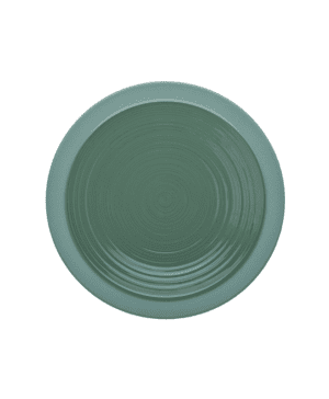 Bahia Green Clay Round Dinner Plate 26cm / 10.25" - Case Qty 6