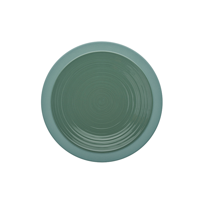 Bahia Green Clay Round Dinner Plate 26cm / 10.25" - Case Qty 6