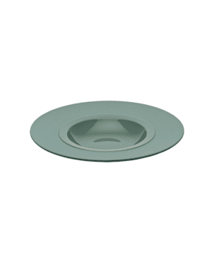 Bahia Green Clay Round Gourmet Plate 23cm / 9 1/16" - Case Qty 6
