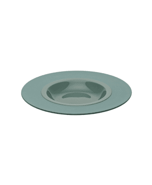 Bahia Green Clay Round Pasta Plate 26cm / 10.25" - Case Qty 3
