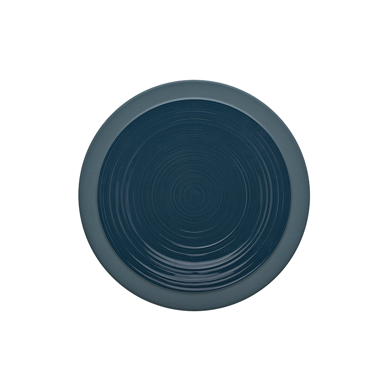 Bahia Blue Stone Round Dinner Plate 26cm / 10.25" - Case Qty 6