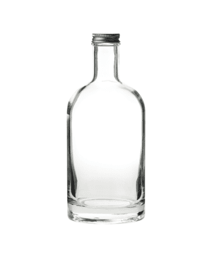 Oslo Bottle With Silver Lid 50cl 17.5oz CASE QTY 12