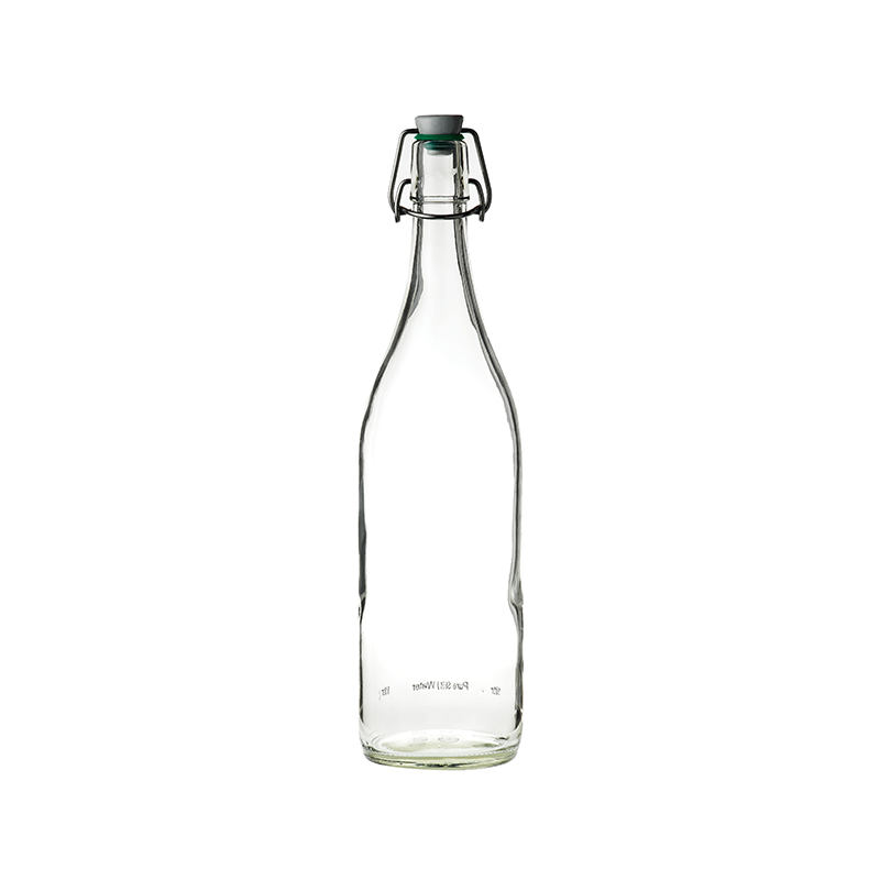 Bottle with Ceramic Flip Top (Green Washer) 1lt 35.25oz CASE QTY 20