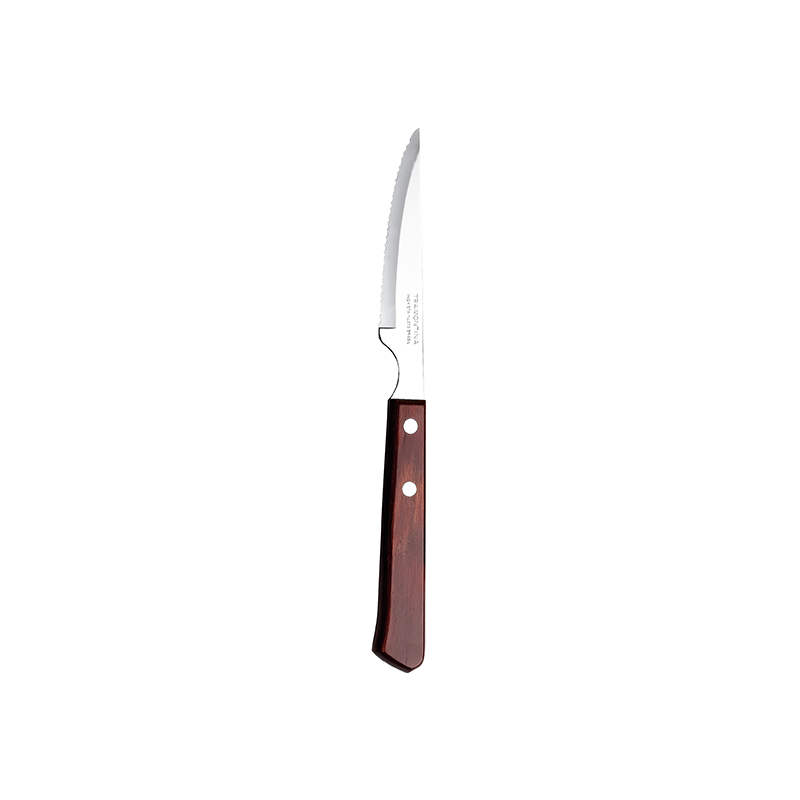 Tramontina Tavola Red Polywood Steak Knife 2 Stud 22cm 8.5" CASE QTY 12