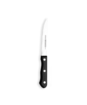 Tramontina Light Black Polywood Steak Knife Full Tang 3 Stud 22cm 8.5" CASE QTY 12