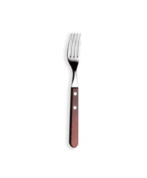 Tramontina Italia Red Polywood Steak Fork 2 Stud 21cm 8.1" CASE QTY 12