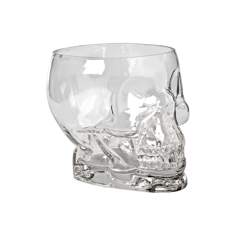 Glass Tiki Skull Large 1.5lt 53oz  CASE QTY 8