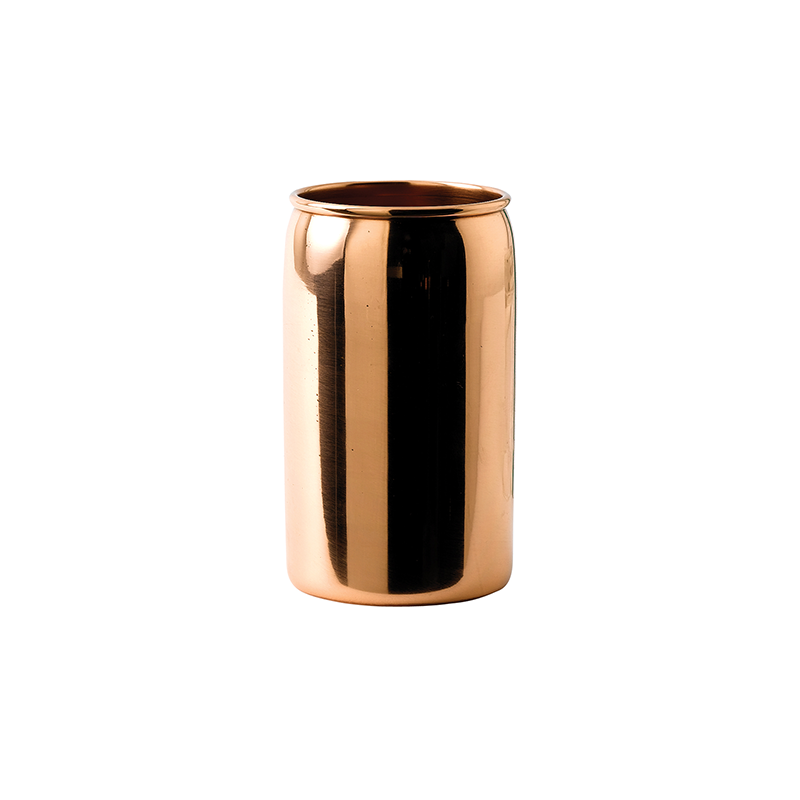 Solid Copper Beer Can