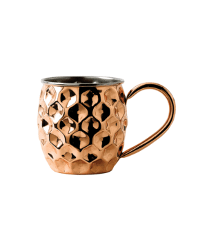 Solid Copper Dented Mug