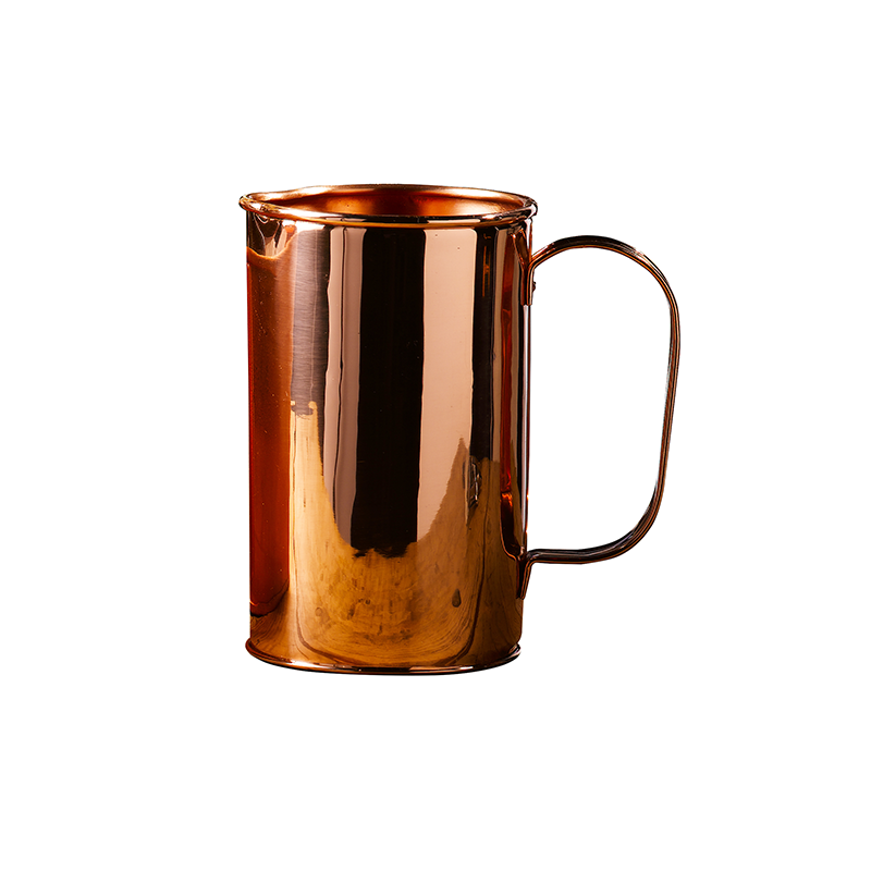 Copper Water Pitcher with Handle